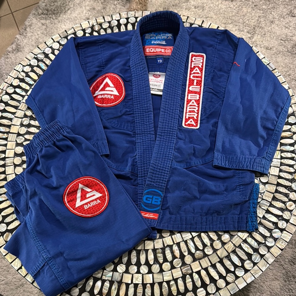 Gracie Barra Blue Jiu-Jitsu Gi Y3